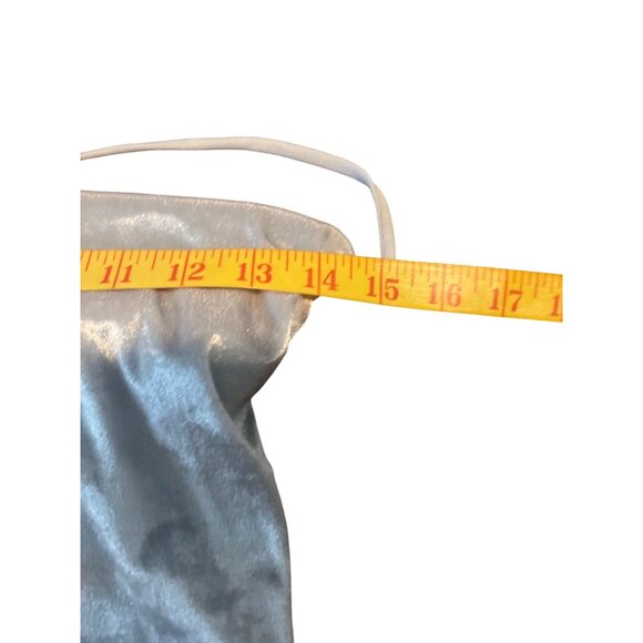 Lucy in the Sky Love Affair Velvet Dress in Silver Blue size small - Picture 10 of 10